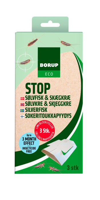 Borup ECO Stop sølvkre og skjeggkre 3 stk.